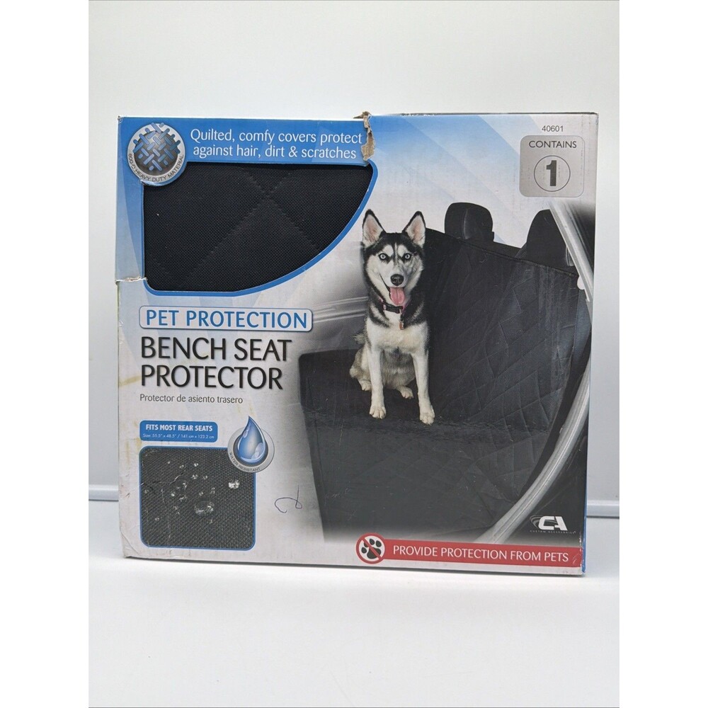 Pet Protection Bench Seat Protector Water Resistance Quilted 55.5 x 48.5 Dog